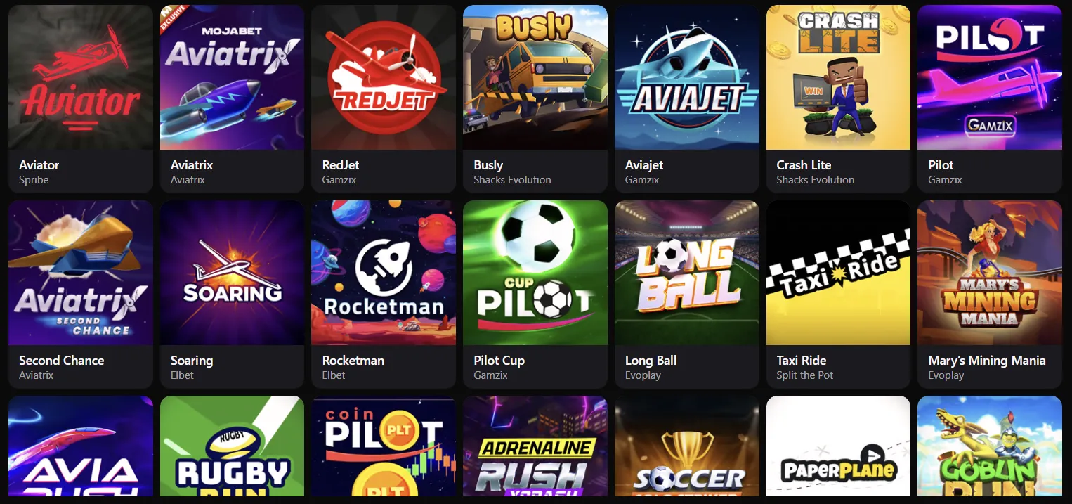 Jeux et installation Mojabet APK